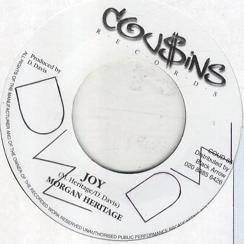 7inch Record MORGAN HERITAGE - Joy COUD65 Cou$ins Records UK Reggae, Ska & Dub Used