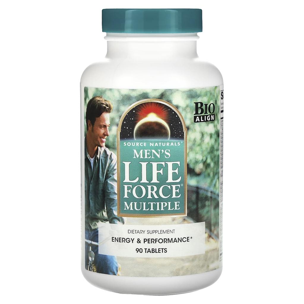 Source Naturals Life Force Multiple for Men, 90 Tablets