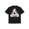 Palace Tri-To-Help Charity Limited Edition Triangle Short-Sleeve T-Shirt Unisex Tops Pink Black P18TS231