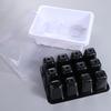 Breathable Portable Nursery Box Set With Cover Germination Box 12 Cells Seedling Trays  Gardening
