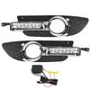 LED DRL Daytime Running Light Yellow White 2 Colors Fit for Mitsubishi Lancer 2007?2012