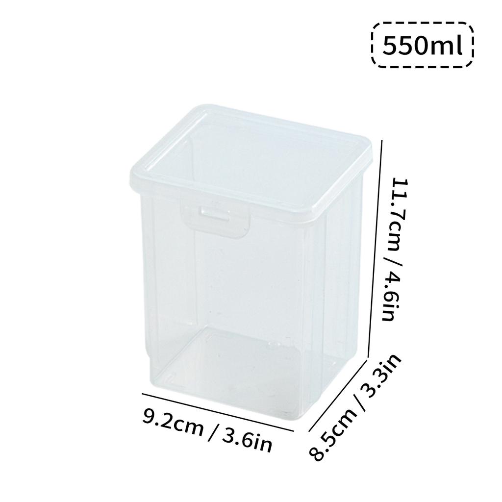 Plastic Storage Box For Office Supplies Large Capacity Transparent A4 Paper Storage Case Desktop Storage Organization