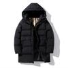 Long Cotton Jacket Men's Winter Loose Plus Size Cotton Coat, Large Cotton Quilt, Cotton Jacket for Warmth