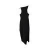 X Coperni Collaboration Soft Skin-Friendly Breathable Comfortable Sleeveless Dress Women Dresses Black 628424-01