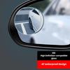 HD-compatible Rear View Mirror Auxiliary Lens 360 Degree Rotation Degree Adjustabe No Rim Waterproof Convex Blind Spot Mirror for Car Van Trucks