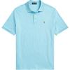 Polo Solid Color Logo Embroidered Straight Fit Short Sleeve Polo Shirt Men Tops Blue 710938690-005