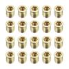 20Pcs M6 M8 M10 Wood Furniture Screw-in Nut Carbon Steel Threaded Wood Inserts