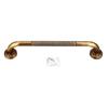 Antique Style Brass Carved Shower Tub Safety Grab Bar Wall Mounted Bathroom Accessories