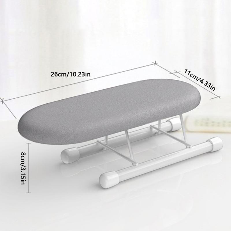1Pcs Folding Mini Ironing Board With Folding Legs Portable Household Clothes Ironing Rack Home Supplies Heat Resistant Ironing Cover