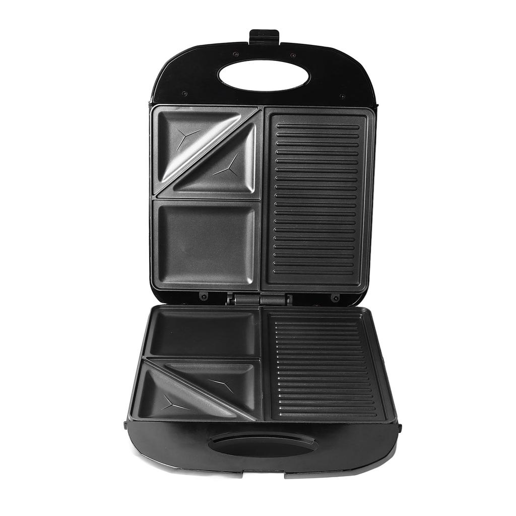 3 In 1 Electric Sandwich Maker 1400W Multifunctional Breakfast Maker Makes Sandwich Grilled Cheese