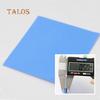 100mm X 100mm X 0.5mm Blue GPU CPU Heatsink Cooling Thermal Conductive Silicone Pad High Quality