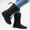 Winter Women Boots Ankle Boots Down Snow Boots Waterproof Tassel Winter Shoes Women Warm Fur Black Boots Female