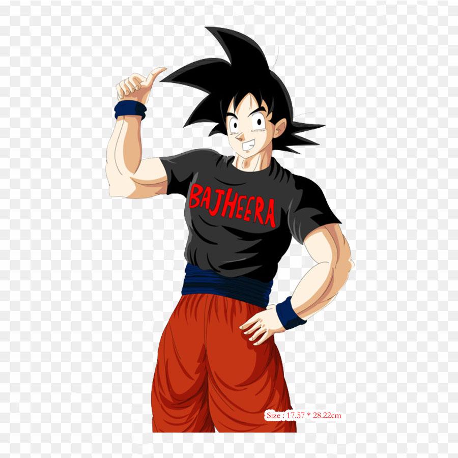 Patches For Clothes Bag Iron On Thermal Stickers Shenron Tattoo Shenron Goku Pattern Washable Heat Transfer