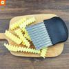 Kitchen Stainless Steel Wave Potato Slicer Onion Carrot Chips Cutter Tool Home Kitchen Vegetable Chopper