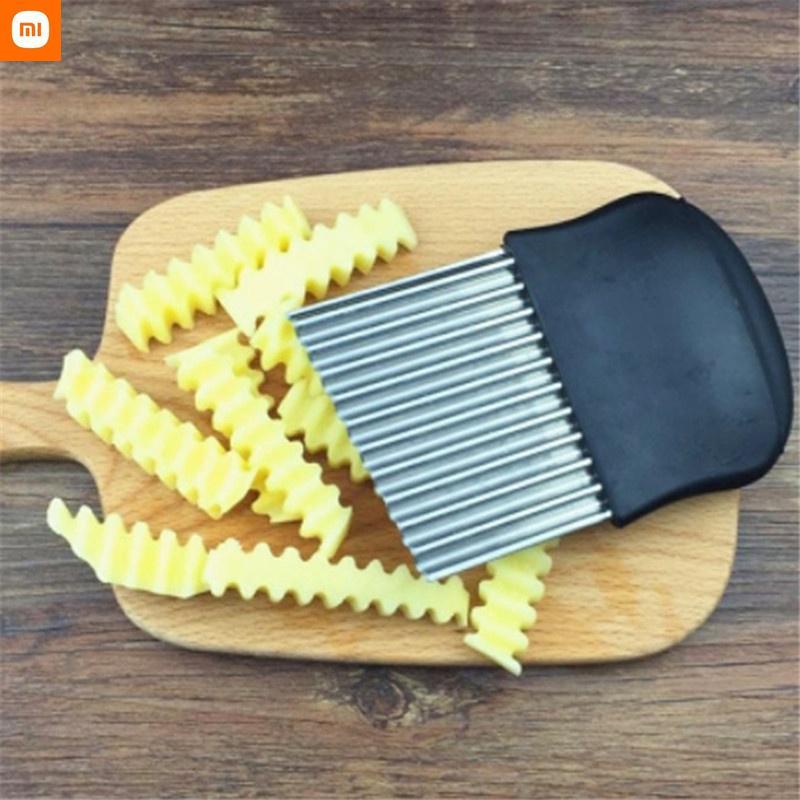 Kitchen Stainless Steel Wave Potato Slicer Onion Carrot Chips Cutter Tool Home Kitchen Vegetable Chopper