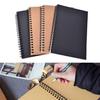 Supplies Painting Drawing Sketch Spiral Bound Kraft Paper Coil Crafts Sketchbook Art Paper Notebook