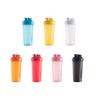 600ML Protein Shaker Bottle with Stainless Steel Ball Precise Scale Portable Fitness Mixing Water Cup Plastic Mixer Blender Bottle Birthday Gift