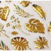 Stickers - Gold Plant Leaves - Glitter - Epoxy