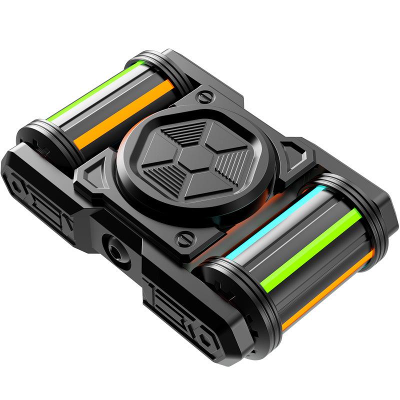 EDC Best Luminous Fidget Spinner Relieve Stress Relief Toy Antistresse Decompression Hand Metal Alloy Roller Children's Adults