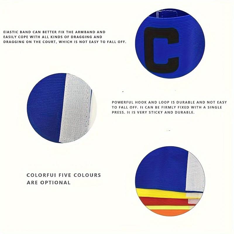 1pc Soccer Captain Armband, For Football Matches, Elastic Wrap-style Band