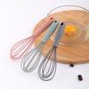 1 шт. Силиконовый венчик для взбивания яиц, ручной венчик для взбивания яиц, крема, пены, молока, кофе, яиц, инструменты для размешивания, кухонные принадлежности