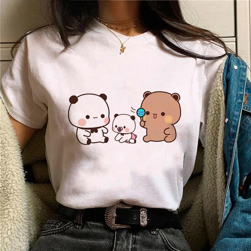 Bubu Dudu T Shirt Women Comic Designer Anime Top Girl Graphic Funny Clothes