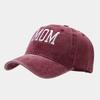Vintage DAD MOM Embroidery Baseball Caps Adjustable Baseball Hats Men Women Distressed Faded Cap