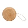 3Pcs Wood Yo Yo Hand Made Crafts Log Color Mini Round DIY Baby Wooden Little Toys