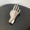 Large Smooth Palm Brooch Golden Suit Pins Creative Metal Brooch  Men