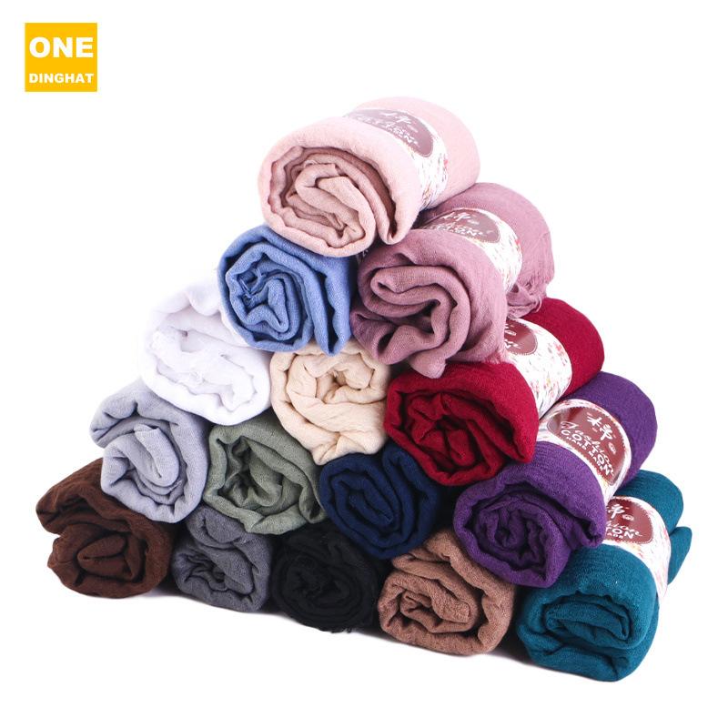 Breathable Cotton And Linen Headscarf, Seersucker Scarf, Ethnic Style Headscarf, Headscarf And Cap Jdwj-32