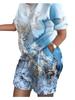 Summer Popular 3d Printed T-shirt+Shorts 2 Piece Sets Fashion Casual Womens Short Suit Soft Jogging Tracksuit Trend Outfits Clothing