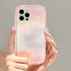 Watercolor Cute Painting Case For iPhone 14 Pro Max 13 12 11 Pro 14 15 Plus XR XS 7 8 Plus SE Fashion Air Shockproof Soft Cover