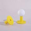 2pcs Rubber Golf Tees Stability Tee Holder Golf Training Aid for Driving Range and Practice Mat New