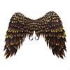 Halloween Capes Wing 3D Printed Feathers Lightweight Black for Festival