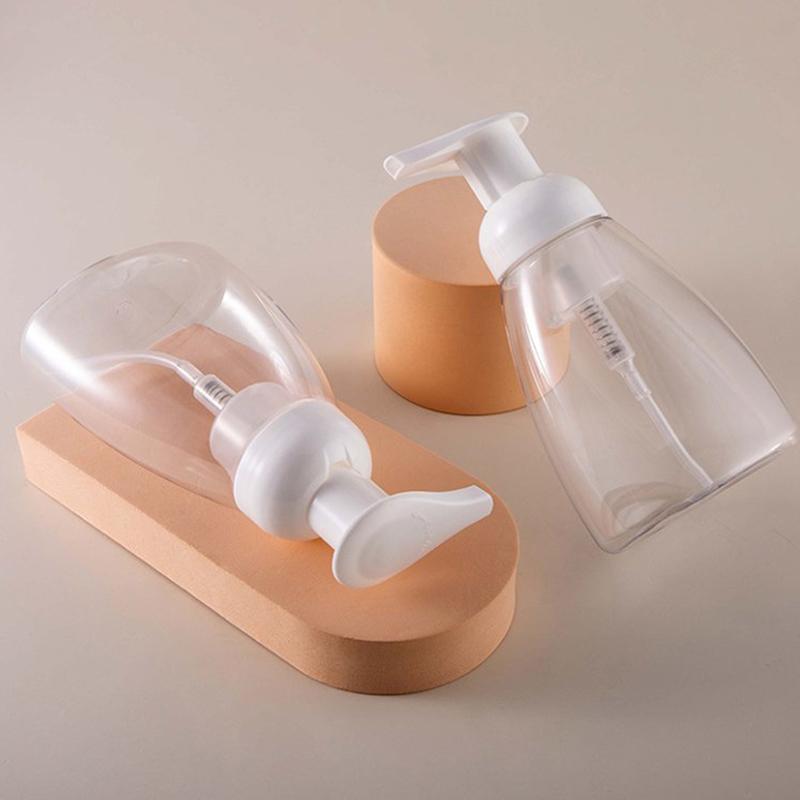 300Ml Plastic Bottle Foam Pump Bottle Cleaning Bottle Hand Sanitizer Shampoo Dispenser Soap Liquid Bottle