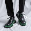 Fashion Brand Business Platform Shoes Formal Men Oxford Shoes Mens Fashion Formal Round Toe Shoes Lace Up Office Wedding Leather Shoes