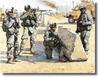 Master Box American Current Army 4 Models Middle East Base Security Full Equipment Plastic Model MB35091 1/35