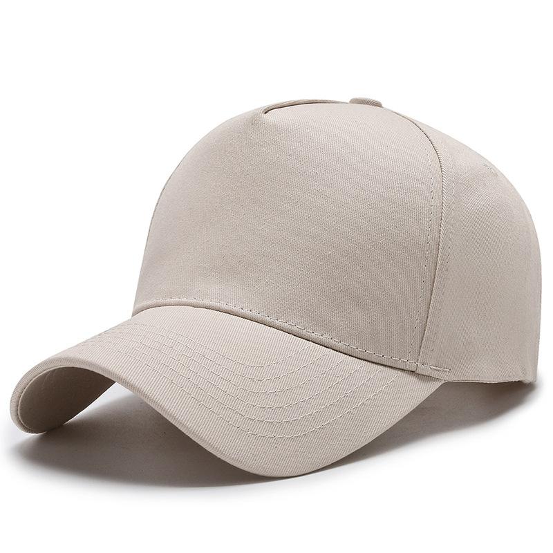 High Quality Solid Color Cotton Baseball Cap Five-panel Cap Embroidery Volunteer Group Gift