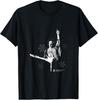 Jimi Hendrix Men's Black Snowflake T-Shirt