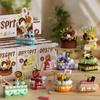 Chaolechuang LEGO-Compatible Birthday Cake DIY Building Blocks - Desktop Ornament Gift Toy