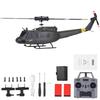 2.4G 6CH RC Helicopter, Army Airplane Toys, Single Propeller Aileronless Remote Control Helicopter, Brushless Motor, 6