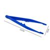 10Pcs Plastic Blue Tweezers Medical Beads Disposable Tweezers Tools Forceps First Aid Kit Accessories