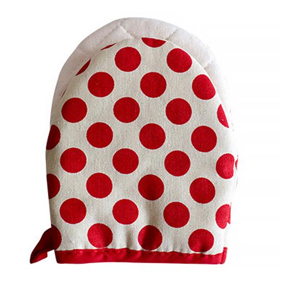 1Pc Insulation Glove Thickened Heat Insulation Glove Lanyard Design Microwave Oven Baking Glove for Kitchen