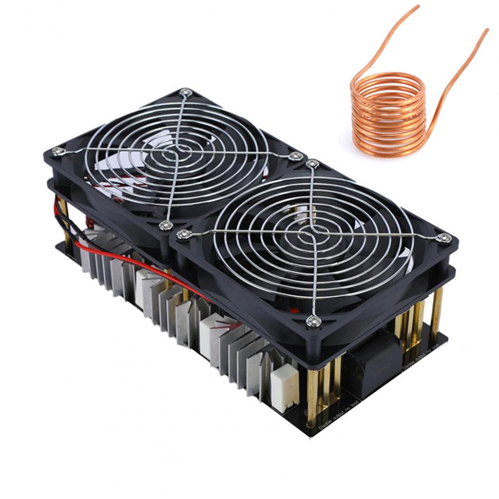 2500W 50A DC 12 48V Induction Heating Board ZVS Power Supply Module High Frequency Low Voltage Flyback Driver Heater
