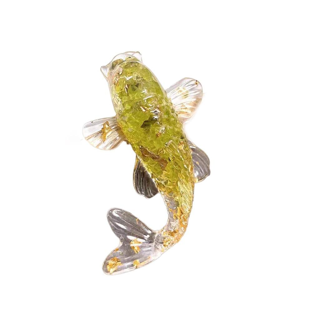 Кристалл Кристальная Крошка Карп Украшение Домашнее Украшение Кристальная Фигурка Рыбы Дом