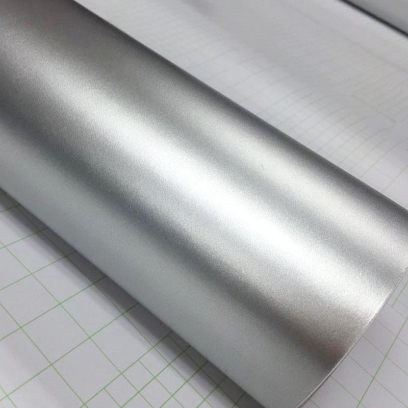 Premium Matte Metallic Chrome Vinyl Car Wrap Film With Air Bubble Purple Satin Metallic Sticker Foil For Car Wrapping Covering