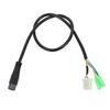 Electric Bike Motor Conversion Cable 9 Pin Convert Extension Cable with Waterproof Male Connector