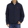 Polo FW23 Double Layer Windproof Long Sleeve Cotton Jacket With Pony Logo Embroidery Men Jacket Blue MNPOOTW16020389-410