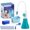 Manual Ear Wax Removal Ear Infection Cleaning Ear Washer Kit Health Care Earwax Remover Ear Cleaner for Adults Kids With 30 Tips
