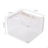 Compact Tissue Storage Box for Home and Office Organization